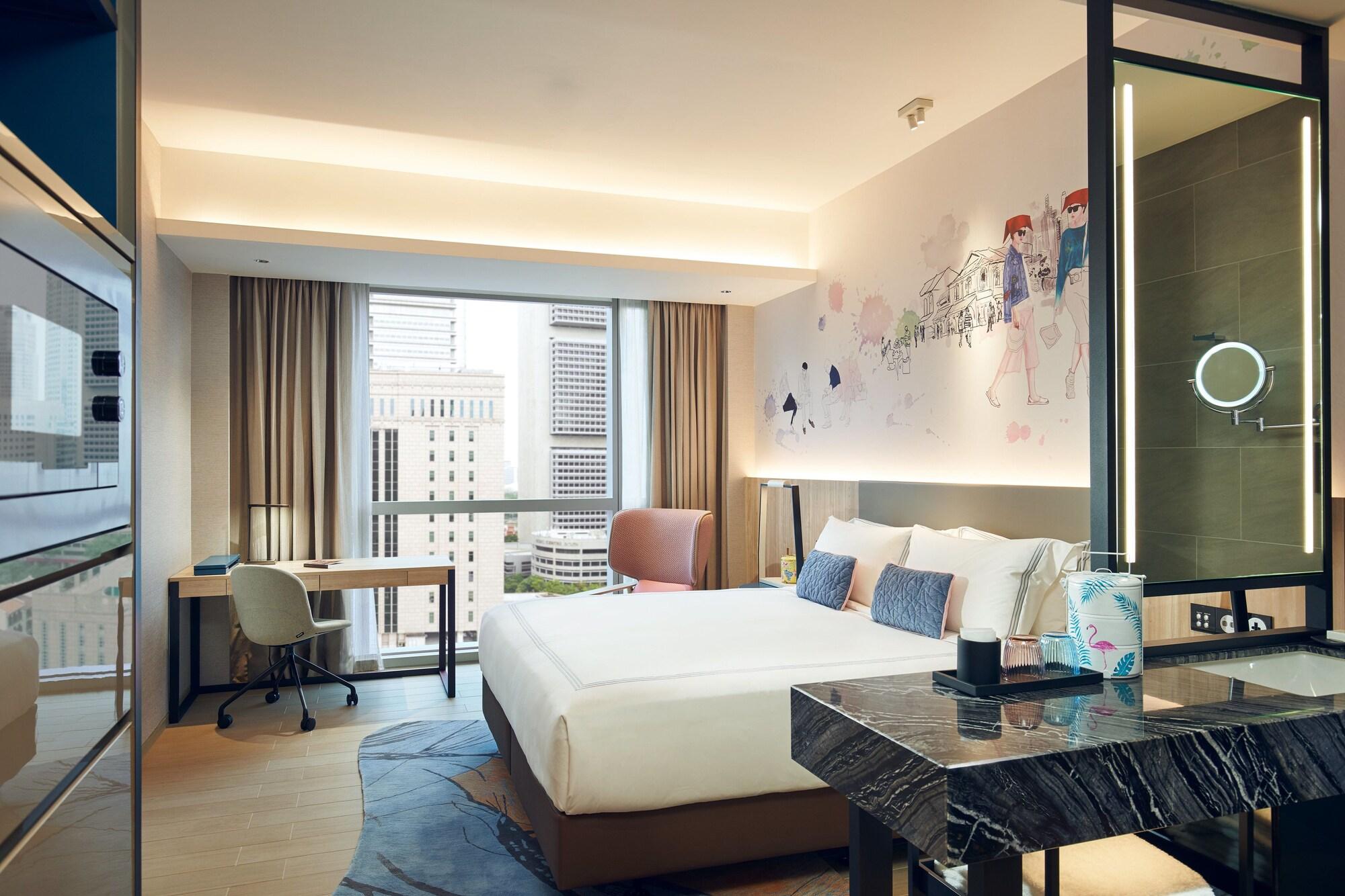 新加坡中国城凯贝丽酒店式服务公寓 外观 照片 Deluxe Room